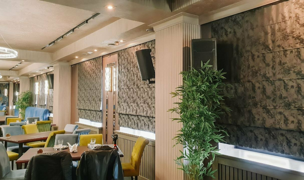Пошив штор для кафе, ресторанов и гостиниц