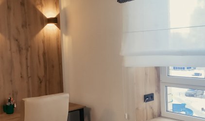 Римская штора день-ночь в гостиную - фото Римская штора день-ночь в гостиную